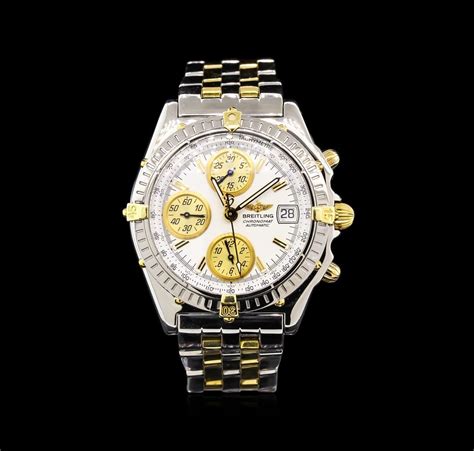 breitling 2 tone watches|More.